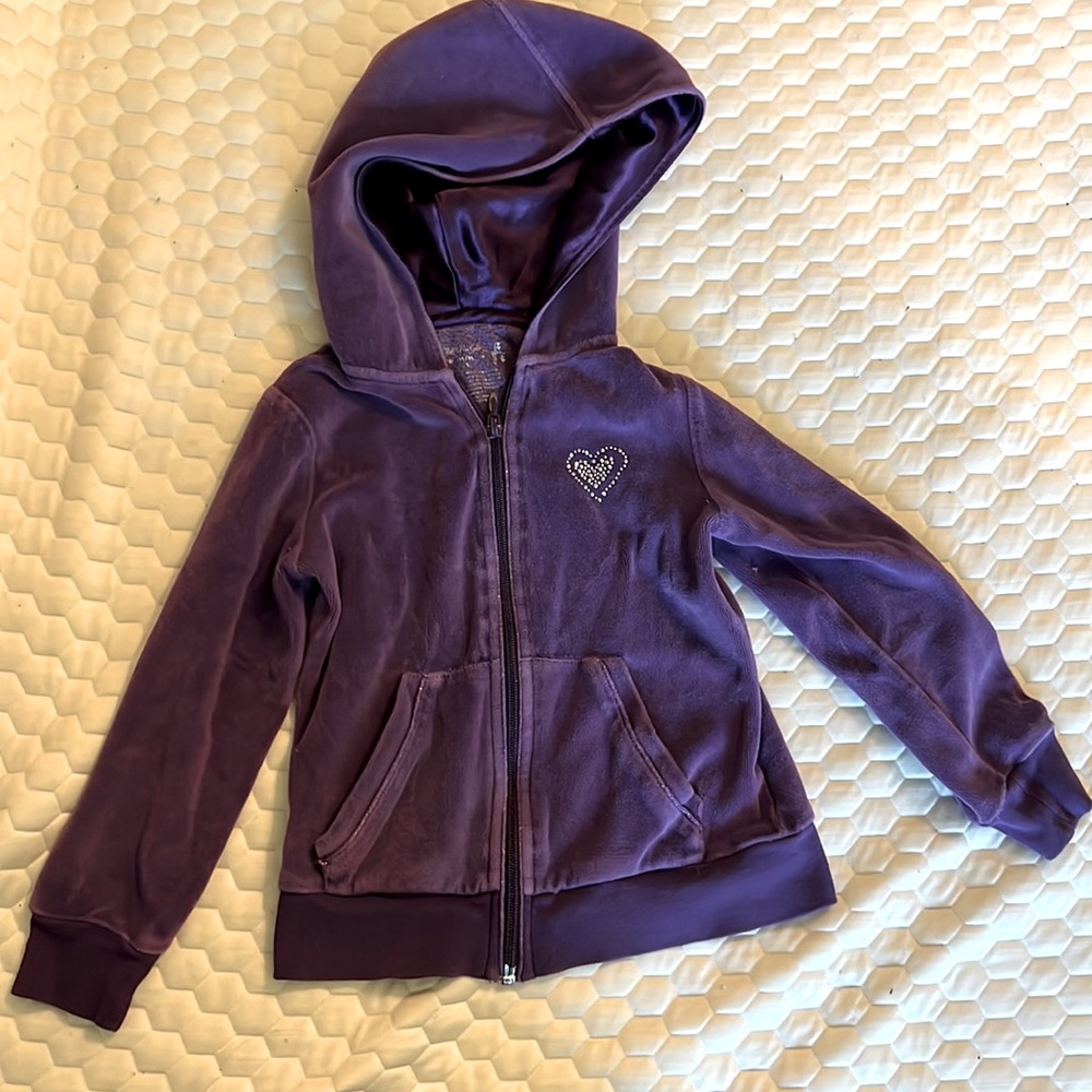 Girls zipper hoodie